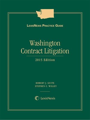 cover image of LexisNexis&reg; Practice Guide: Washington Contract Litigation
